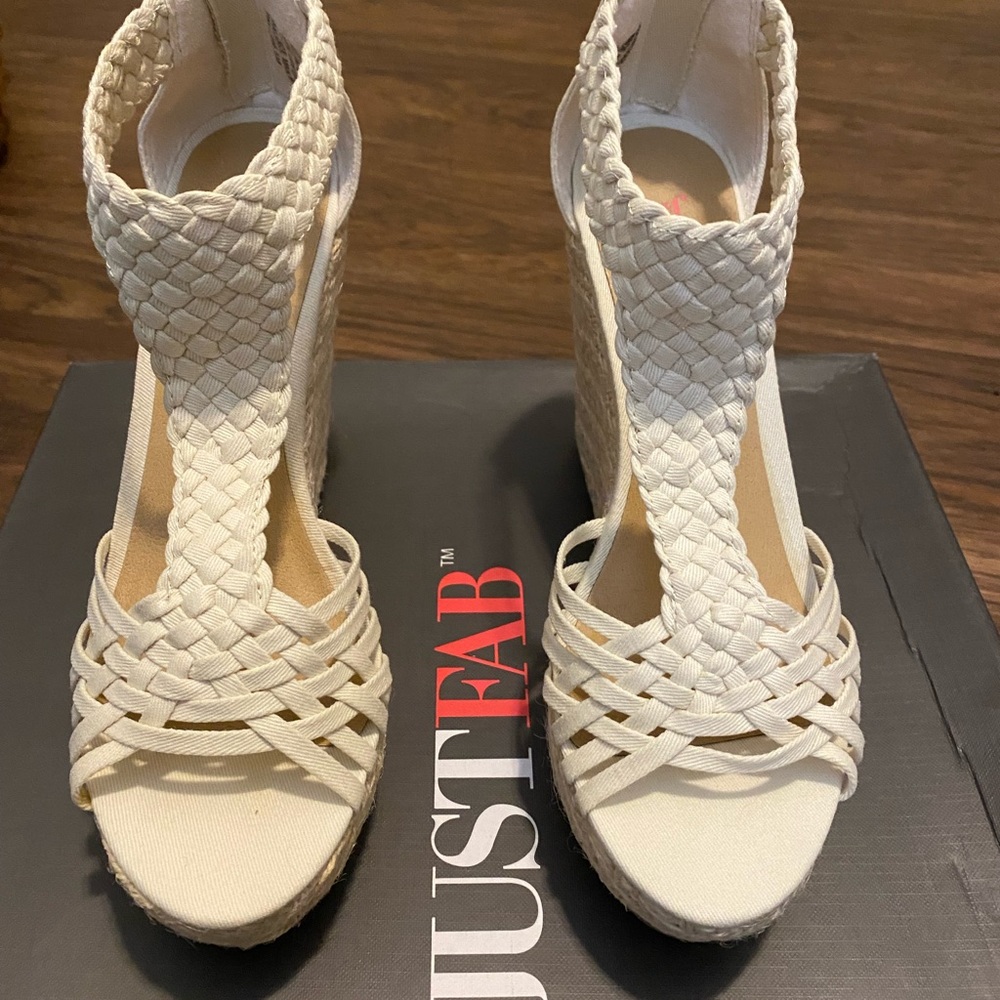 Brand New Size 7 Wedge Heels